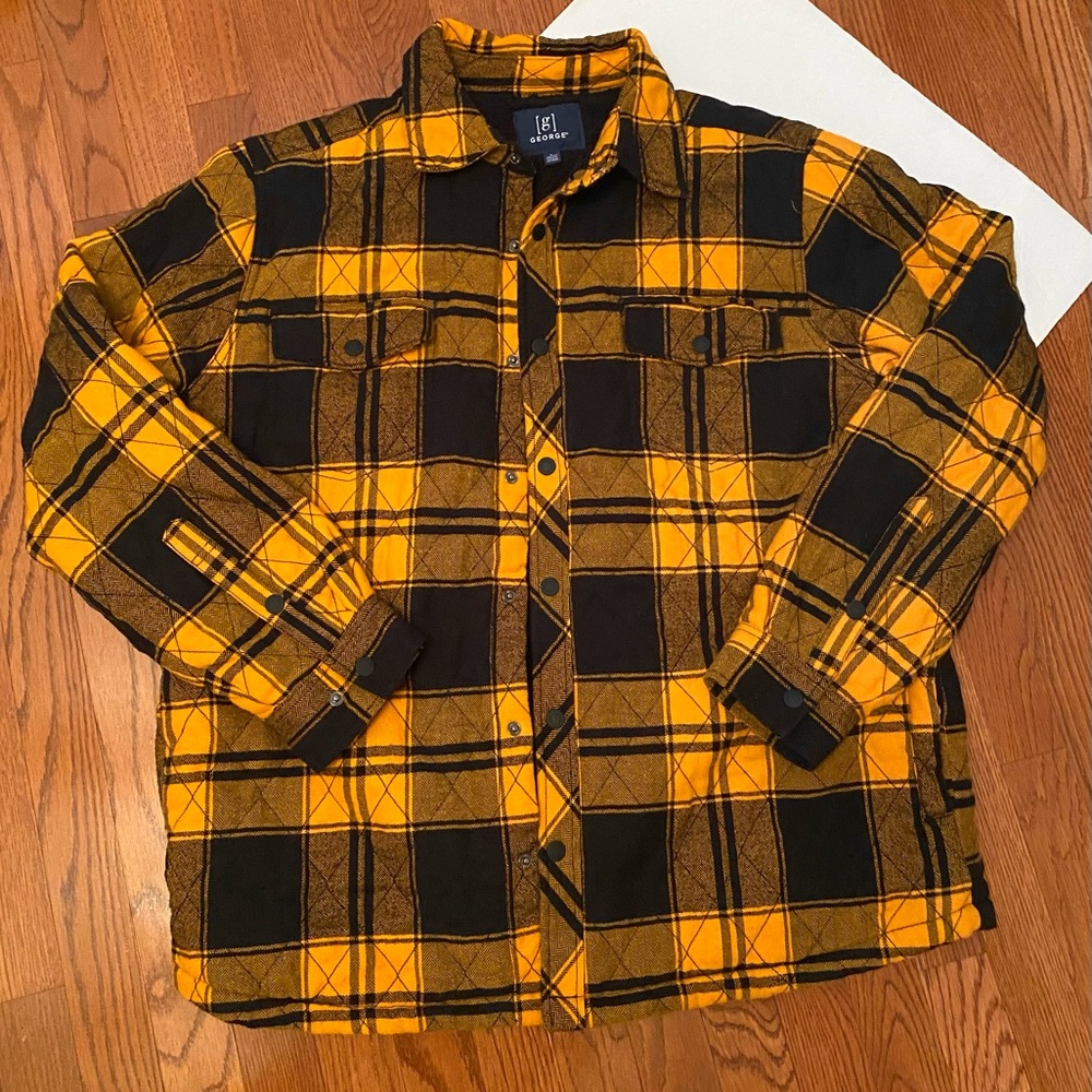 Man Shirt Jacket Size L